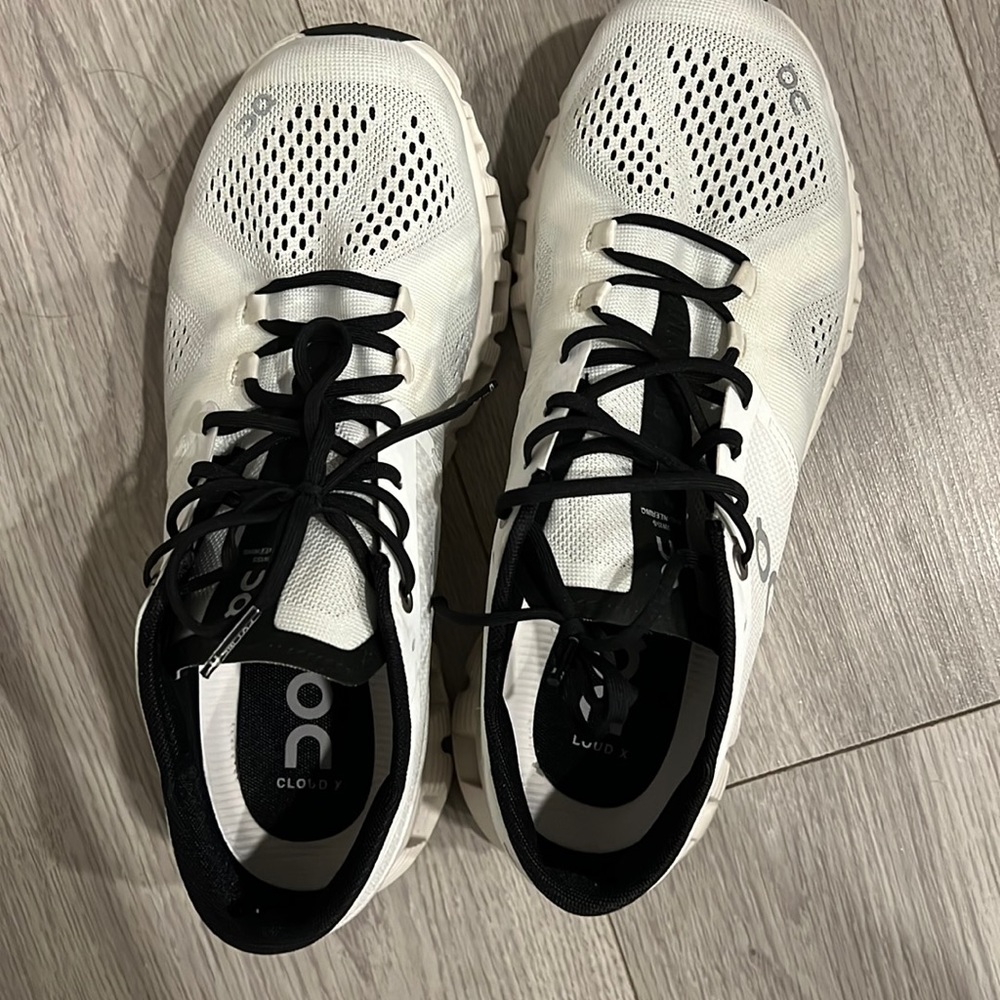 On Cloud X, white, great condition, womens size 8.5